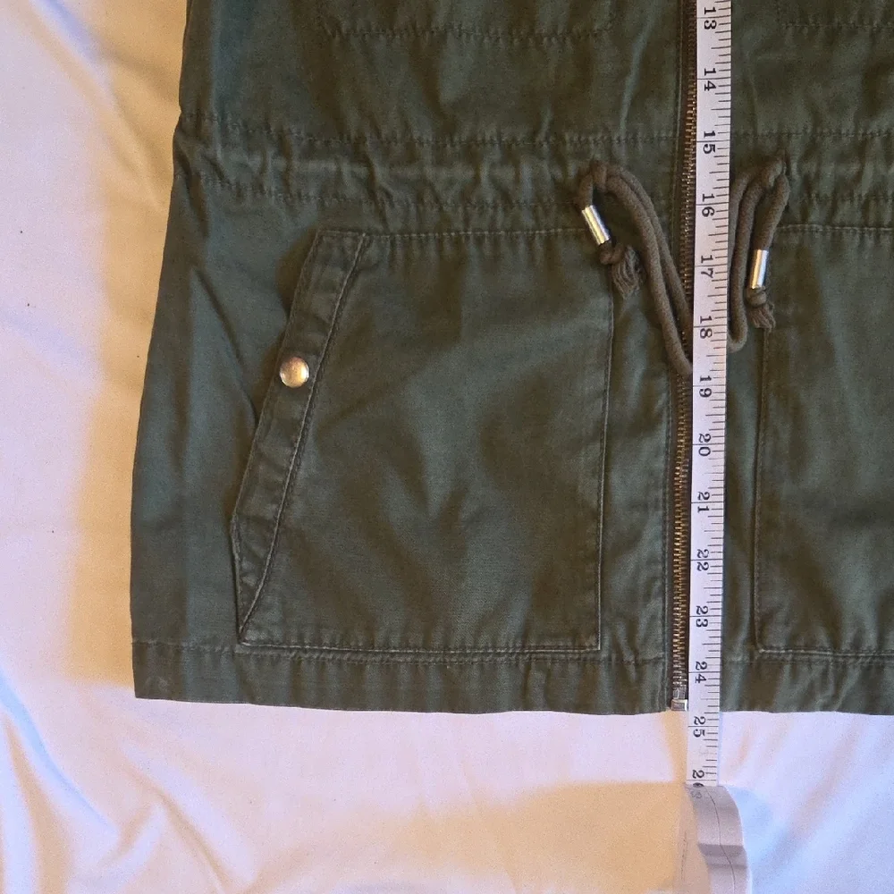 Old Navy Khaki Green Utility Jacket - Picture 5 of 9